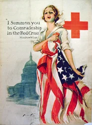I Summon You To Comradeship in the Red Cross, 1st World War poster, 1918
